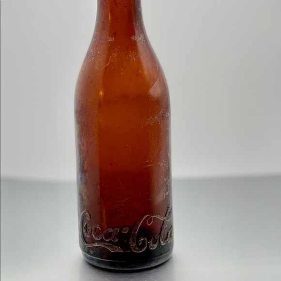Coca-Cola Co. Amber, Vintage, Bottle, Registered, Philadelphia, PA (C C Co.-14) - Picture 15 of 16